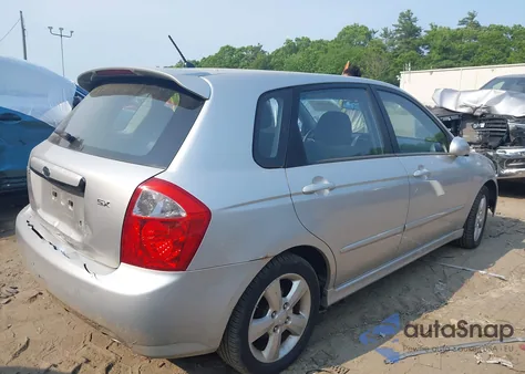 2008 Kia Spectra5 Sx from USA, damaged, VIN KNAFE162285013208